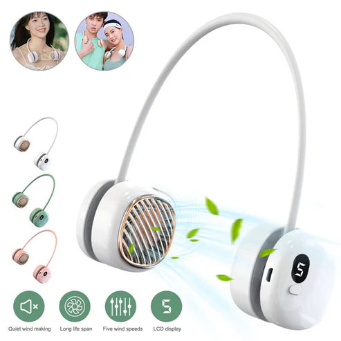 Portable Hanging Neck Fan